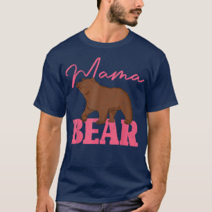 Cute Animal Mum Family Mummy Bear Mama Bear526 T-Shirt