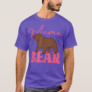 Cute Animal Mum Family Mummy Bear Mama Bear 525 T-Shirt