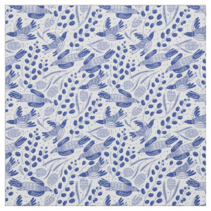 Cute Animal Pattern Bird Kids Gifts Pigeon  Fabric