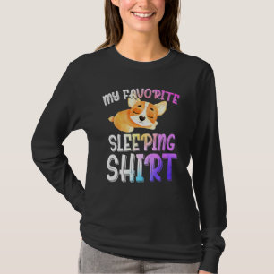 Cute Animal Pet Late Riser Sleepy Late Nighter Sle T-Shirt