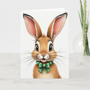 Cute Animal Portrait Card
