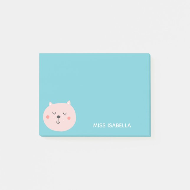 Cute Animal Post It Notes for Teachers (Front)