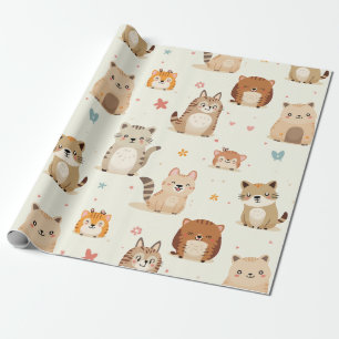 cute animal print Wrapping Paper