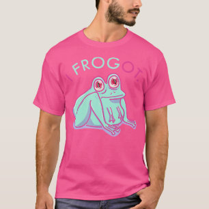 Cute Animal Puns Funny Frog T-Shirt