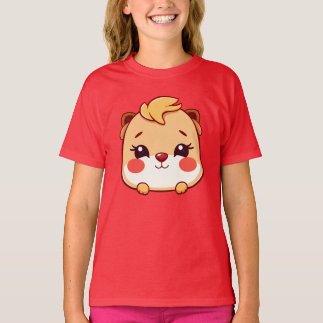 Cute animal T-Shirt (Front)