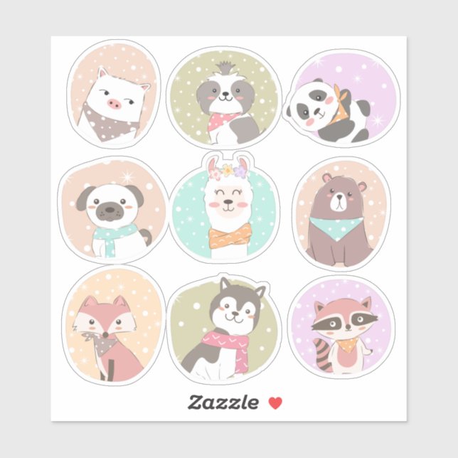 Cute Animals (Sheet)