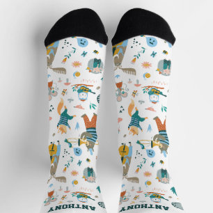 Cute Animals Band  Socks