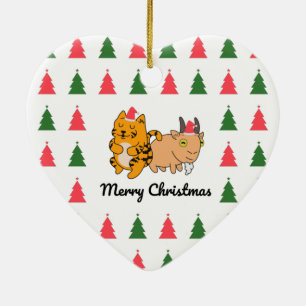 Cute Animals Ceramic Ornament