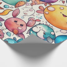 Cute animals gift ideas Wrapping Paper