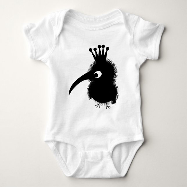 Cute Animals: Kiwi Baby Bodysuit (Front)