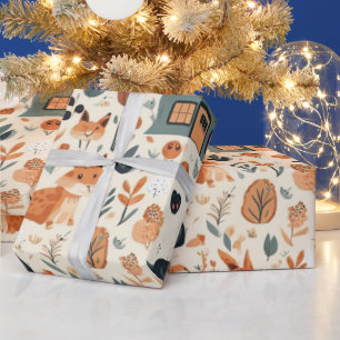 Cute animals lovely Wrapping Paper