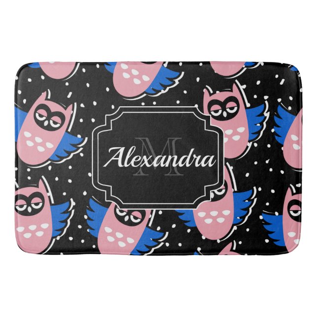 Cute Animals Pattern Bath Mat (Front)