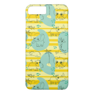 Cute animals playing with water 2 Case-Mate iPhone case