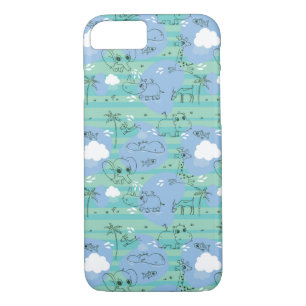 Cute animals playing with water 3 Case-Mate iPhone case