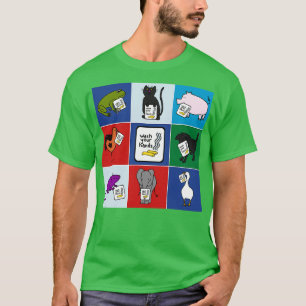 Cute Animals say Wash Your Hands T-Shirt