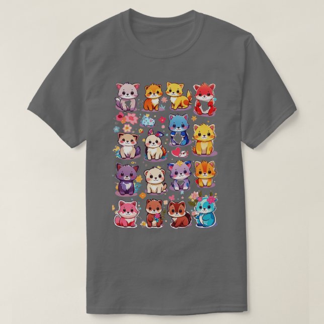 cute animals T-Shirt (Design Front)