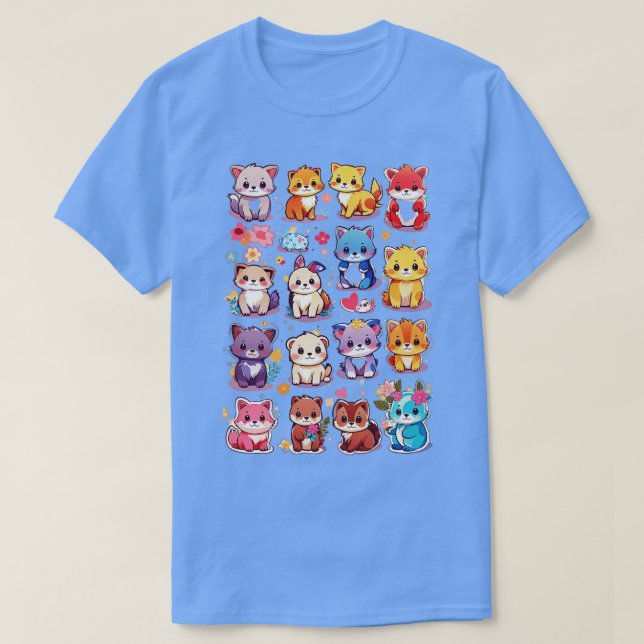 cute animals T-Shirt (Design Front)