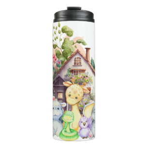 Cute Animals Thermal Tumbler
