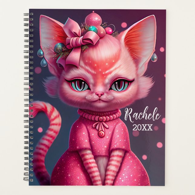Cute Animated Cat Planner (Front)