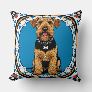 Cute Animated Dog Cushion