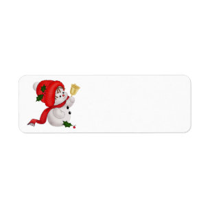 Cute animated Snowman