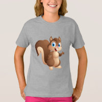 Cute animated squirrel