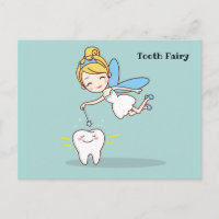 Cute animated Tooth Fairy