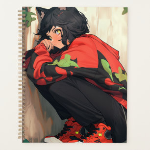 Cute Anime Catgirl Planner