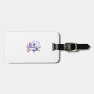 Cute Anime Dragon Bunny Easter Shirt Toddler Girl  Luggage Tag