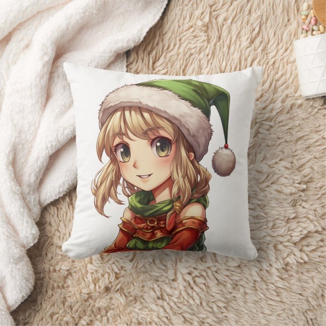 Cute Anime Elf Cushion (Blanket)