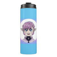 Cute Anime Elf Thermal Tumbler