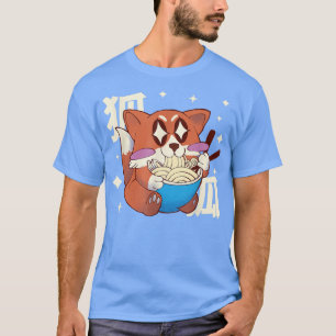 Cute Anime Foeating Ramen, For Women And Men 545 T-Shirt