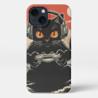 Cute Anime Gamer Kawaii Cat Japanese Gaming Gift B