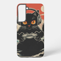 Cute Anime Gamer Kawaii Cat Japanese Gaming Gift B