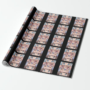 Cute Anime Girl Japan Comic Manga Anime Wrapping Paper