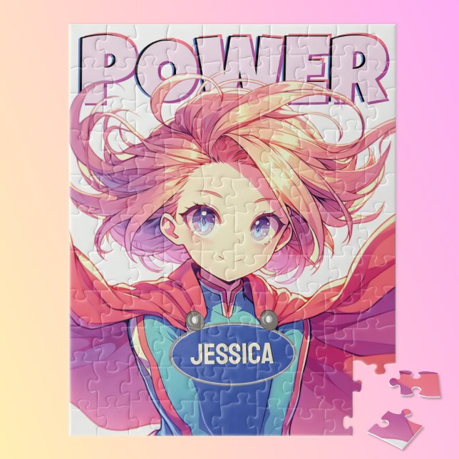 Cute Anime Girl Jigsaw Puzzle (Creator Uploaded)