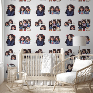 Cute anime girl wallpaper