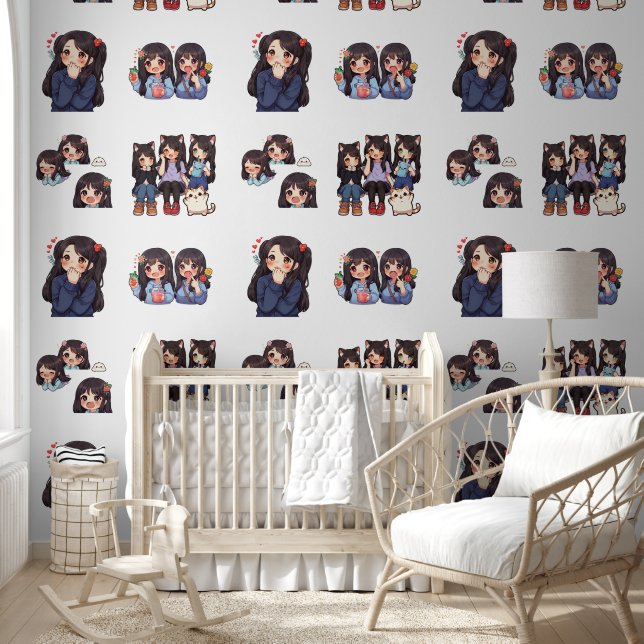 Cute anime girl  wallpaper (Kids)