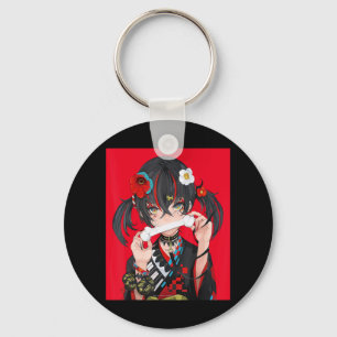 Cute Anime Girls Japanese Aesthetic Costume Gift A Key Ring