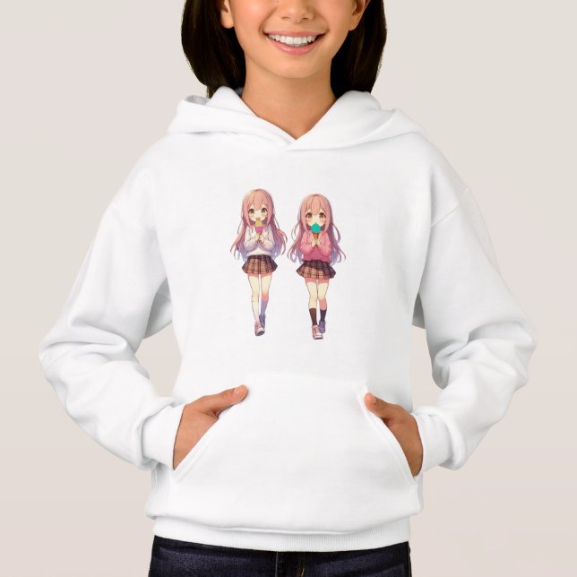 Cute Anime Ice cream girls (Front)