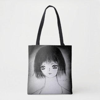 cute anime manga yaei girl  tote bag