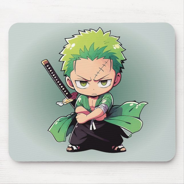 Cute anime  mouse pad (Front)