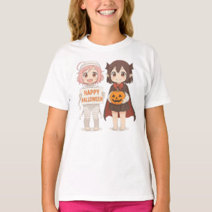 Cute anime mummy & vampire girls T-Shirt