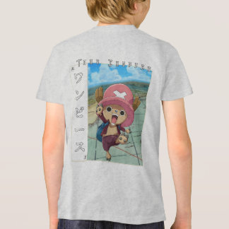 Cute Anime Reindeer Character with Red Medicine Tri-Blend Shirt