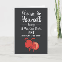 Cute Ant Cards Bug Insect Cartoon Funny Humor