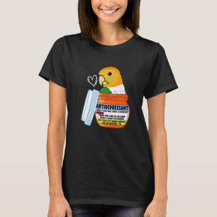 Cute Antidepressant Parrot I White-bellied Caique  T-Shirt