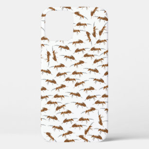 Cute Ants Pattern iPhone 12 Case