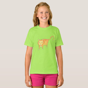 Cute Apathetic Orange Cat T-Shirt