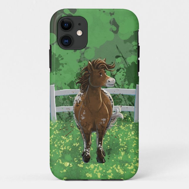 Cute Appaloosa Pony  Case-Mate iPhone Case (Back)