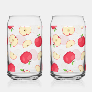 Cute Apple Cup Can Glass